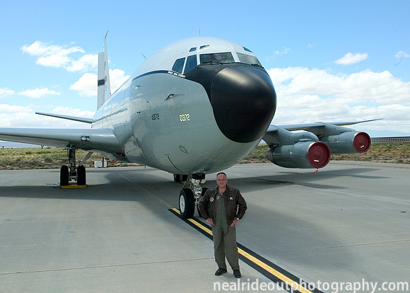 Neal in front of SATCOM